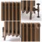 Milano Isabel - Cast Iron Radiator - 660mm Tall - Burnt Gold - Multiple Sizes Available