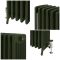 Milano Isabel - 6 Column Cast Iron Radiator - 660mm Tall - Farrow & Ball Duck Green - Multiple Sizes Available