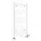 Milano Neva - White Dual Fuel Heated Towel Rail 1188mm x 500mm