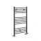 Milano Artle - Anthracite Dual Fuel Straight Heated Towel Rail 1000mm x 400mm