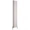 Milano Aruba Ayre - Aluminium White Vertical Designer Radiator - 1800mm x 350mm (Double Panel)