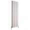 Milano Aruba Ayre - Aluminium White Vertical Designer Radiator 1800mm x 590mm (Double Panel)
