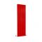 Milano Alpha - Siamese Red Vertical Designer Radiator - 1780mm Tall - Choice Of Width