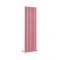 Milano Alpha - Camellia Pink Vertical Designer Radiator - 1780mm Tall - Choice Of Width