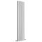 Milano Alpha - White Vertical Designer Radiator - Various Sizes