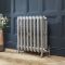 Milano Beatrix - Ornate Cast Iron Radiator - 768mm Tall - Silver - Multiple Sizes Available