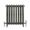 Milano Beatrix - Ornate Cast Iron Radiator - 768mm Tall - Antique Brass - Multiple Sizes Available