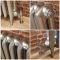 Milano Tamara - Oval Column Cast Iron Radiator - 760mm Tall - Silver - Multiple Sizes Available