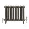 Milano Tamara - Oval Column Cast Iron Radiator - 560mm Tall - Antique Brass - Multiple Sizes Available