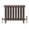Milano Tamara - Oval Column Cast Iron Radiator 560mm - Aged Copper