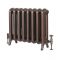 Milano Tamara - Oval Column Cast Iron Radiator - 560mm Tall - Antique Copper - Multiple Sizes Available