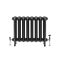 Milano Tamara - Oval Column Cast Iron Radiator - 560mm Tall - Black - Multiple Sizes Available