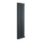 Milano Aruba Ardus - 1784mm Anthracite Dry Heat Vertical Electric Designer Radiator - Choice of Size and Wi-Fi Thermostat