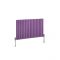 Milano Aruba - Lush Purple Horizontal Designer Radiator (Double Panel) - Various Sizes