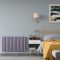 Milano Aruba - Dahlia Purple Horizontal Designer Radiator - Various Sizes