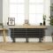 Milano Windsor - Horizontal Anthracite Traditional Cast Iron Style Column Bench Radiator - 480mm x 1200mm