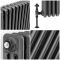 Milano Windsor - Pewter 1800mm Vertical Traditional Column Radiator - Triple Column - Choice Of Width