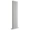 Milano Viti - White Vertical Diamond Panel Designer Radiator - Various Sizes