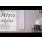Milano Alpha - White Vertical Single Slim Panel Designer Radiator 1600mm x 280mm