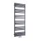 Milano Bow - Anthracite D Bar Heated Towel Rail - Choice of Size
