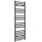 Milano Neva Electric - Anthracite Heated Towel Rail - Various Sizes and Choice of Element