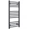 Milano Artle Electric - Curved Anthracite Heated Towel Rail 1000mm x 500mm