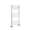 Milano Ive - Curved White Heated Towel Rail 1000mm x 500mm