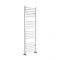 Milano Ive - Curved White Heated Towel Rail 1600mm x 500mm