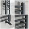 Milano Artle - Straight Anthracite Heated Towel Rail 1800mm x 400mm