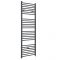 Milano Artle Electric - Straight Anthracite Heated Towel Rail 1800mm x 400mm