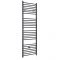Milano Artle Electric - Straight Anthracite Heated Towel Rail 1800mm x 600mm