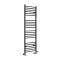 Milano Artle Electric - Straight Anthracite Heated Towel Rail - Various Sizes and Choice of Element