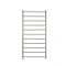 Milano Esk Electric - Chrome Stainless Steel Flat Heated Towel Rail - 1200mm x 600mm