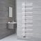 Milano Pars - White Aluminium Designer Heated Towel Rail 1600mm x 500mm