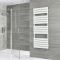 Milano Lustro - Designer White Flat Panel Heated Towel Rail - 1500mm x 600mm