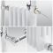 Milano Elizabeth - White Traditional Electric Heated Towel Rail - Various Sizes