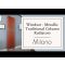 Milano Windsor - Natural Brass 1800mm Vertical Traditional Column Radiator - Triple Column - Choice Of Width