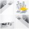 Milano Riso - White Flat Panel Vertical Designer Radiator 1800mm x 500mm
