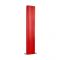 Milano Aruba - Siamese Red Vertical Double Panel Designer Radiator - Choice of Size