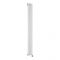 Milano Aruba Slim Electric - White Vertical Designer Radiator 1780mm x 236mm - with Bluetooth Thermostat