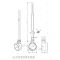 Milano Aruba Slim Electric - Anthracite Space-Saving Vertical Designer Radiator 1780mm x 236mm