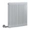 Milano Windsor - White Traditional Horizontal Electric Triple Column Radiator - 600mm x 605mm - Choice of Wi-Fi Thermostat