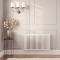 Milano Windsor - Traditional 22 x 2 Column Electric Radiator Cast Iron Style White 600mm x 1010mm - Choice of Wi-Fi Thermostat