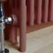 Milano Windsor - Traditional 3 Column Radiator Feet - Booth Red