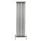 Milano Windsor - Lacquered Raw Metal Traditional Vertical Triple Column Radiator - 1800mm x 470mm