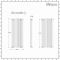 Milano Aruba - Anthracite Space-Saving Vertical Designer Radiator 1400mm x 590mm (Double Panel)