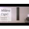 Milano Capri Electric - White Horizontal Designer Radiator - 635mm x 826mm (Single Panel) - with Bluetooth Thermostatic Heating Element