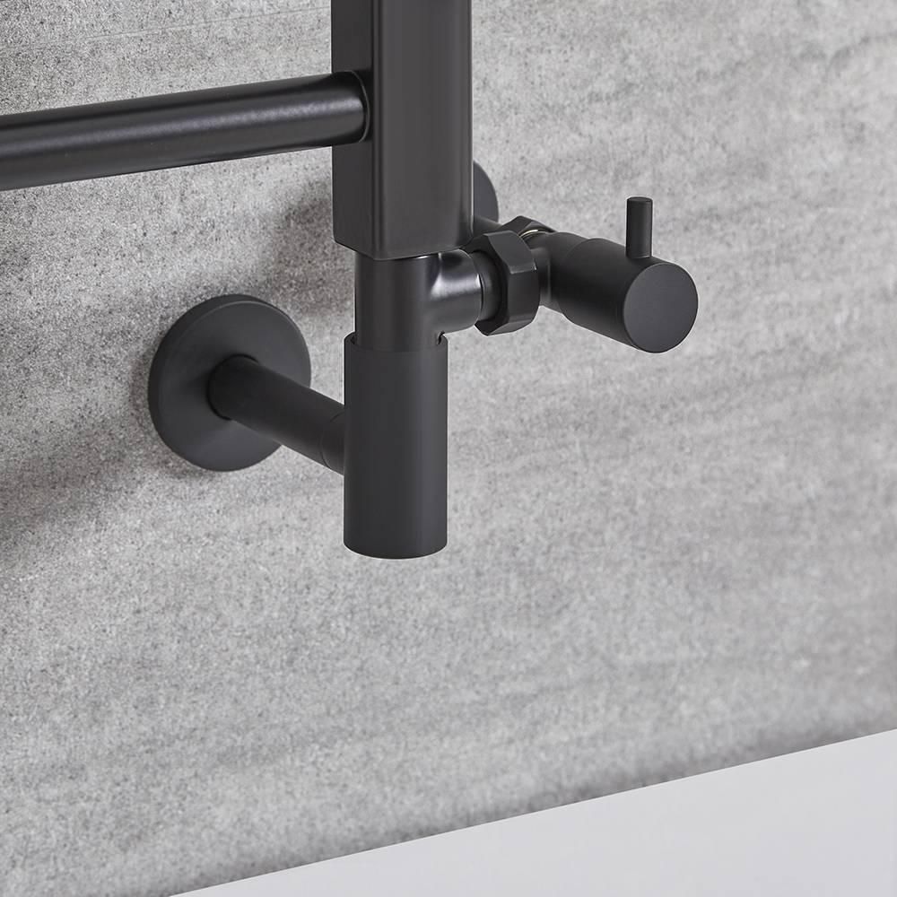 Milano - Modern Black Heating Element Cable Masking Cover