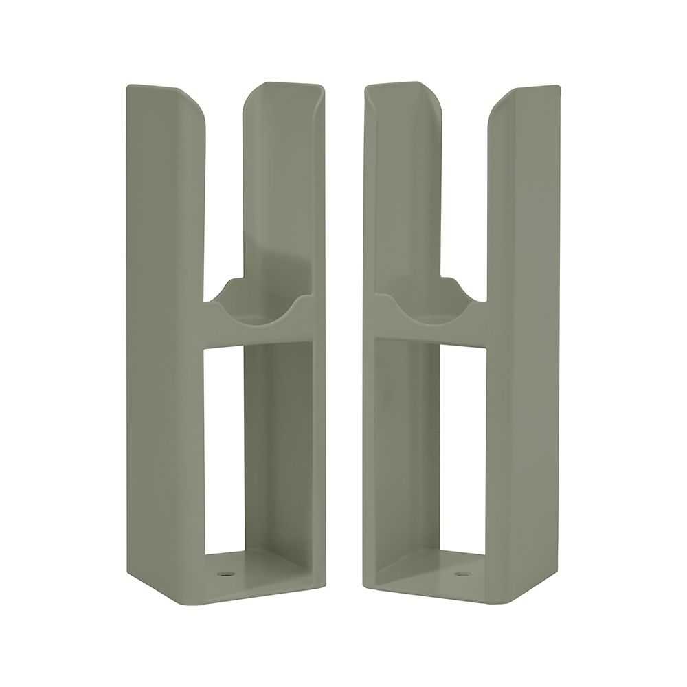 Milano Alpha - Floor-Mounting Feet for Alpha Flat Panel Designer Radiators - Choice of Colours