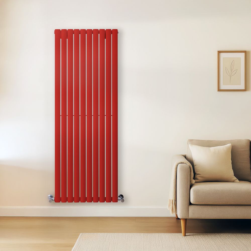 Milano Aruba - Vertical Double Panel Designer Radiator - Choice of Colours and Sizes